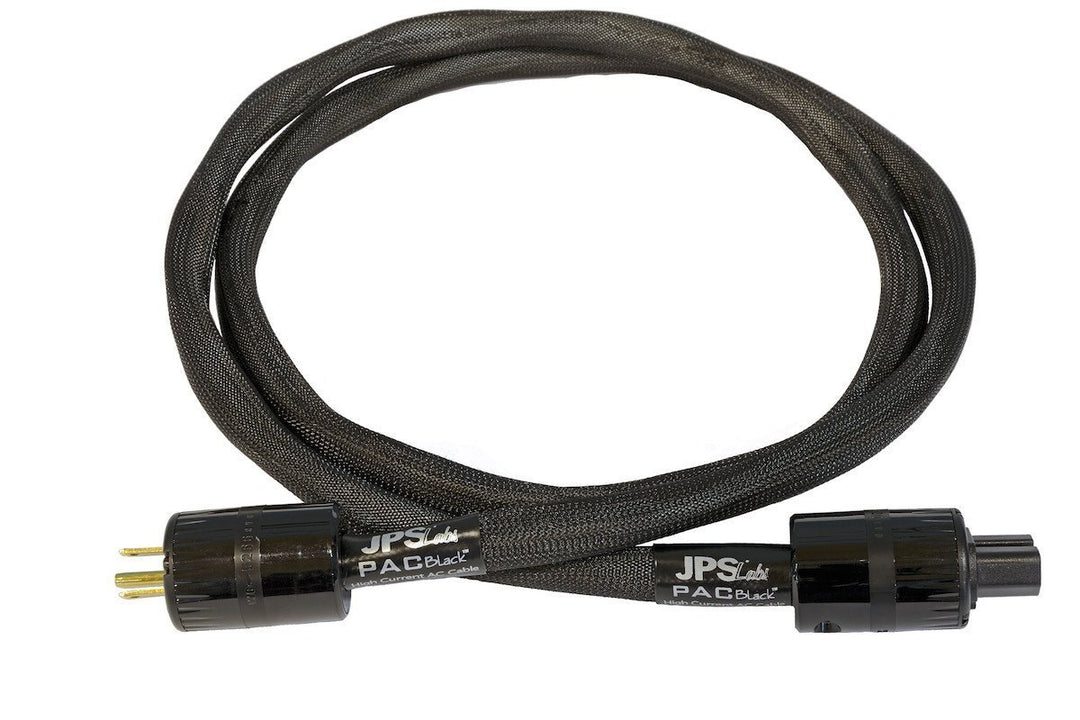JPS Labs PAC สายเคเบิล AC กําลังสูงสีดํา